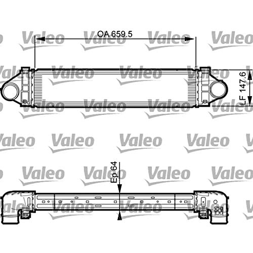 Preisvergleich Produktbild Valeo 818238 Ladeluftkühler