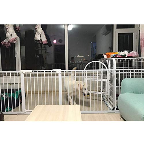 ADEIEGE Baby Sicherheitstor Erhöhung Haustier Hund Zaun Innenkatzen Kamin Zaun Kindertreppe Tor Isolation Geländer (Größe: 115-120,9 cm)