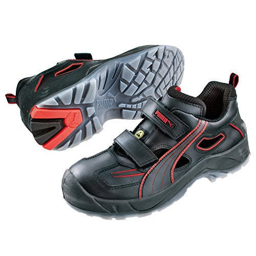 Puma Safety - Scarpa, Nero/Rot, taglia 37