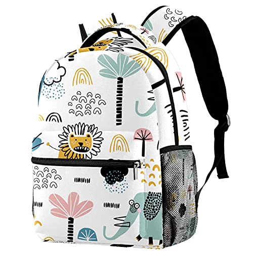 Sac à dos voyage enfant lion pour les sorties scolaires et vacances