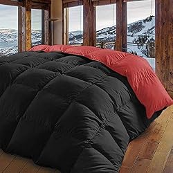 Nordico Reversible Energy Colors Textil - Hogar - Moscow - Edredón/Relleno Nórdico Reversible (Negro - Rojo, Cama 135 y 150 (240 x 260 cm)