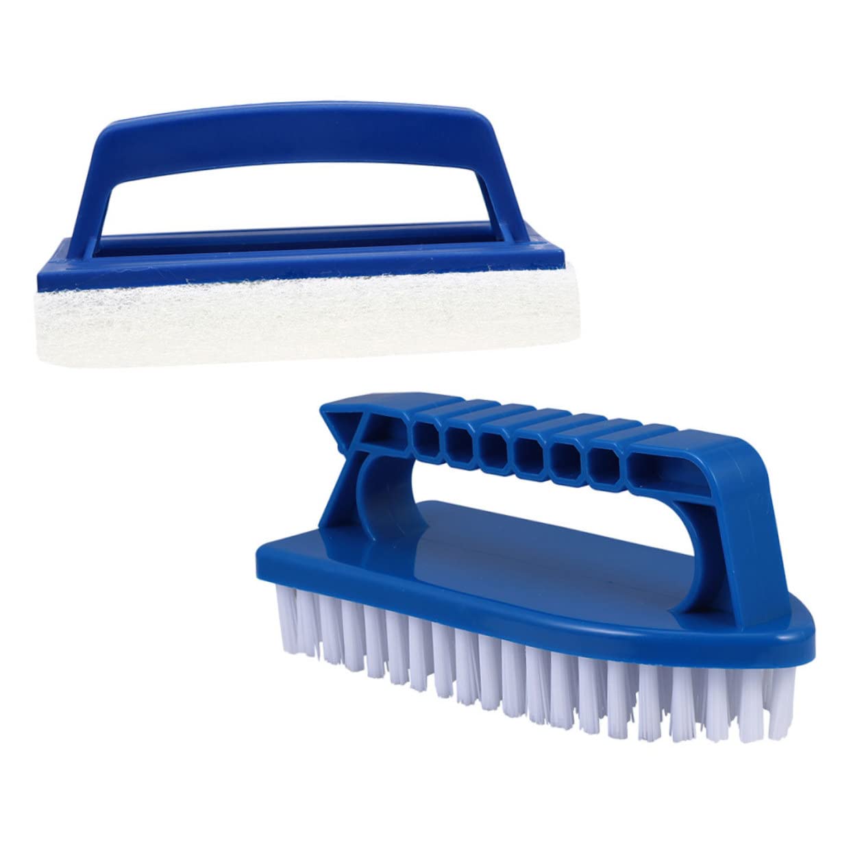 GALPADA Pool Brush Set 2 Pcs for Thorough Cleaning for Floors Hot Tubs Steps Ladders Oddly Shaped Areas Swimming Pool Cleaning Brush