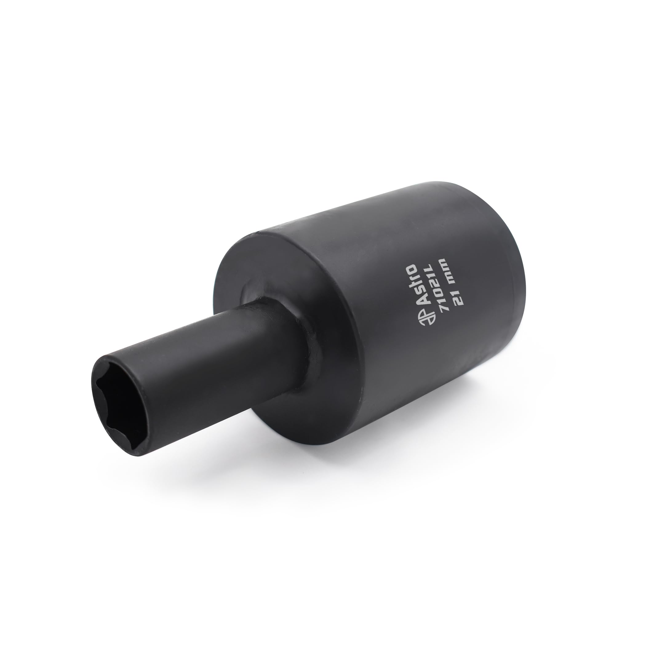 Astro Tools 71021L 21mm (13/16") Lug Nut Drum Impact Torque Multiplying Thin Wall Socket, Regular, Black