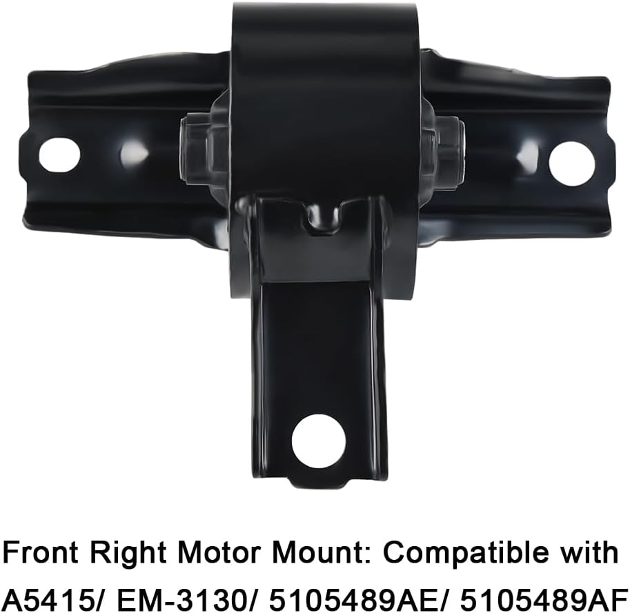JDMON 4Pcs Engine Motor Transmission Mount Kit Replacement for Dodge Caliber Jeep Compass Patriot 2007-2016 2.0L 2.4L Compatible with A5415 A5416 A5417 A5418
