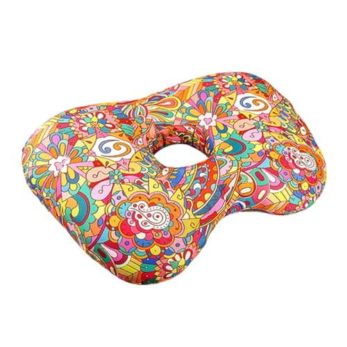 Coussin de piercing d'oreille – Confortable et ergonomique en forme de O pour piercing de perçage, coussin de protection d'oreille pour dormeurs latéraux,...
