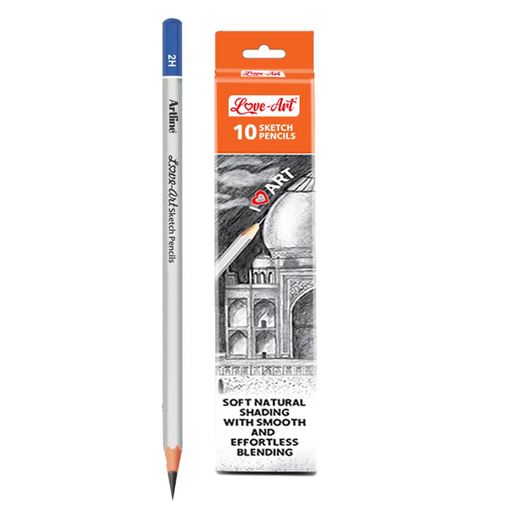 Artline Sketch Pencils Pack of 10 2H-image-10