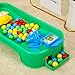 Gejoy 150 Pieces 14.4 mm Game Replacement Marbles Plastic Colored Game Balls Compatible with Hungry Hungry Hippos Greedy Frog