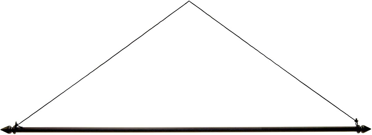 Evergreen Flag Hermoso colgador de bandera de jardín con pasador de metal negro | 16" de ancho x 5" de alto | Decoración del hogar de la puerta principal | Cartel de la casa de entrada de vacaciones