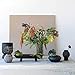 Bloomingville Textured Metal Footed Planters, Black Finish, Set of 3 (Holds 9
