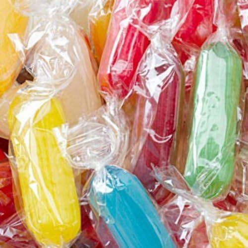 The Nutty Fruit House Assorted Rods Hard Candy (1 Pound (Pack of 1))