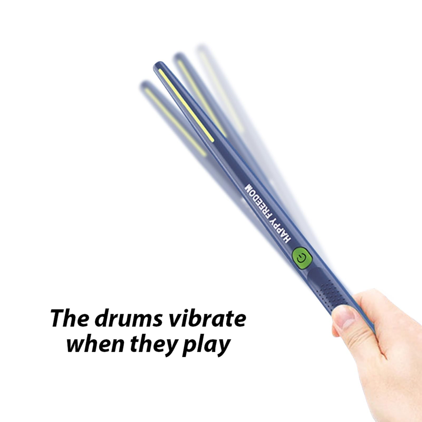Set di Batteria Elettrica Professionale Intelligente a Basso Ritardo per Principianti e Batteristi Professionisti con connettività Versatile per Adulti e Bambini (Blu navy)