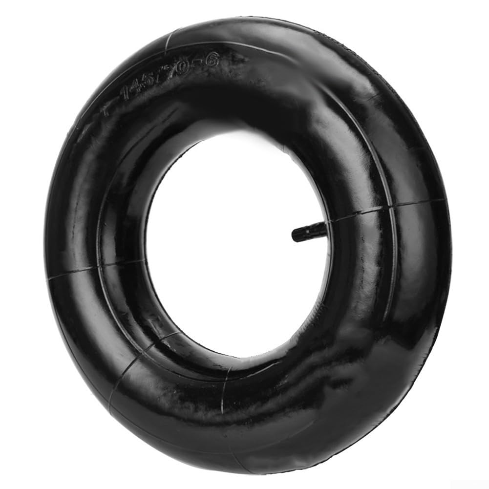 Camera d'aria con valvola TR-13 per pneumatici da 13 x 5,00-6 e 145/70-6 da utilizzare su, per go-kart, tosaerba, spazzaneve (confezione da 2)