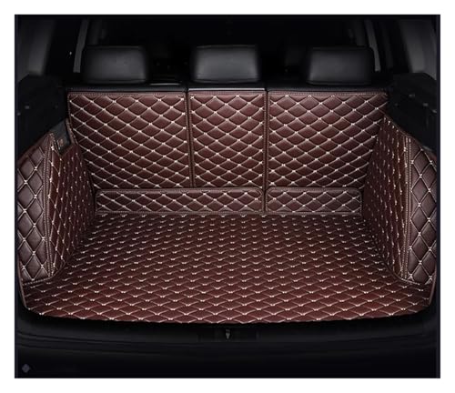 Tapis de coffre personnalisé Mercedes GL couverture complète anti-saleté café