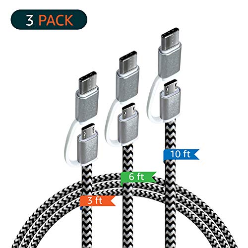 USB Type C & Micro USB Cable 2 in 1, ARTTRON