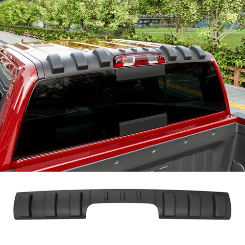 Image of powoq Rear Roof Protector Compatible with 2014-2018 Chevy Silverado GMC Sierra 1500 Truck Cab Roof Protector Replacement for 2014-2018 Chevy Silverado Accessories