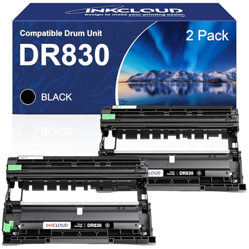 Tambour DR-830 INKCLOUD pour télétravail efficace sur imprimante Brother MFC-L2820DW XL