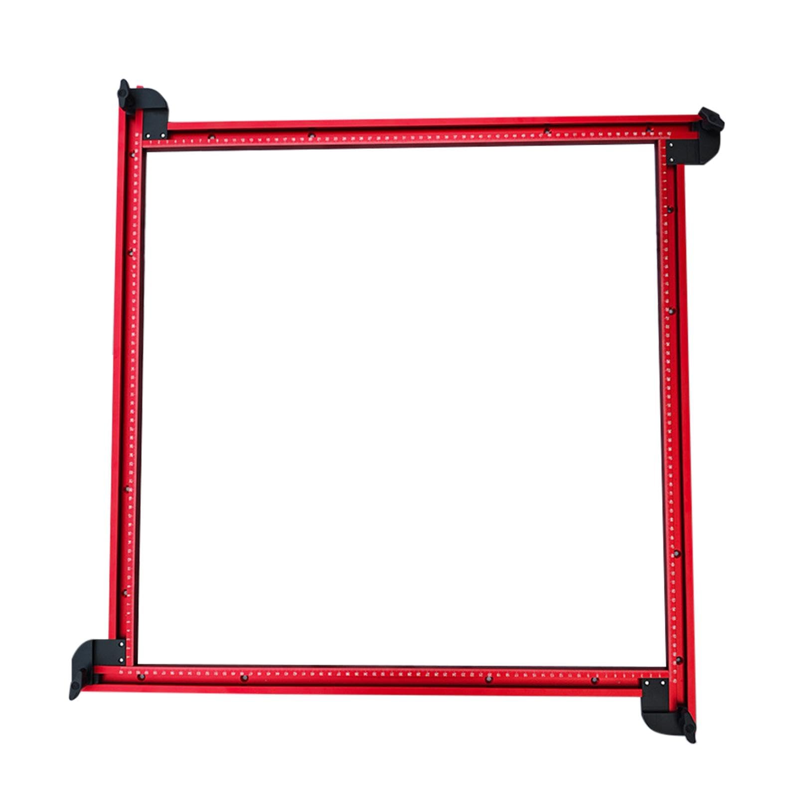 Calibre de fresado cuadrado ajustable – Calibre de fresado ajustable, buscador de agujeros para carpintería | Calibre de fresado variable para crear ranuras cuadradas y rectangulares