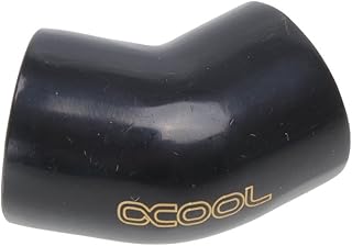 Alphacool 17191 HF L-Connector 45Â° G1/4 Inner Thread to G1/4 Inner Thread - deep Black Water Cooling Fittings