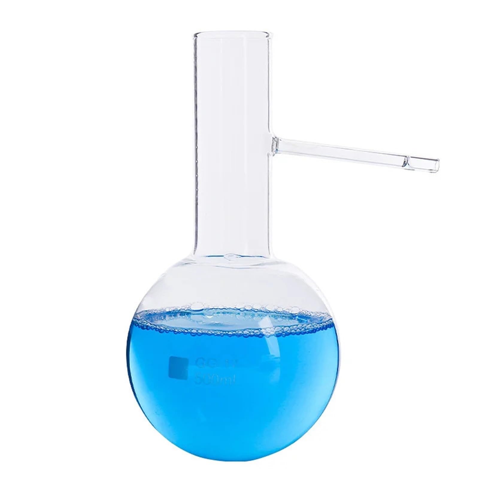 Pallone di distillazione in vetro borosilicato, pallone a fondo tondo ispessito