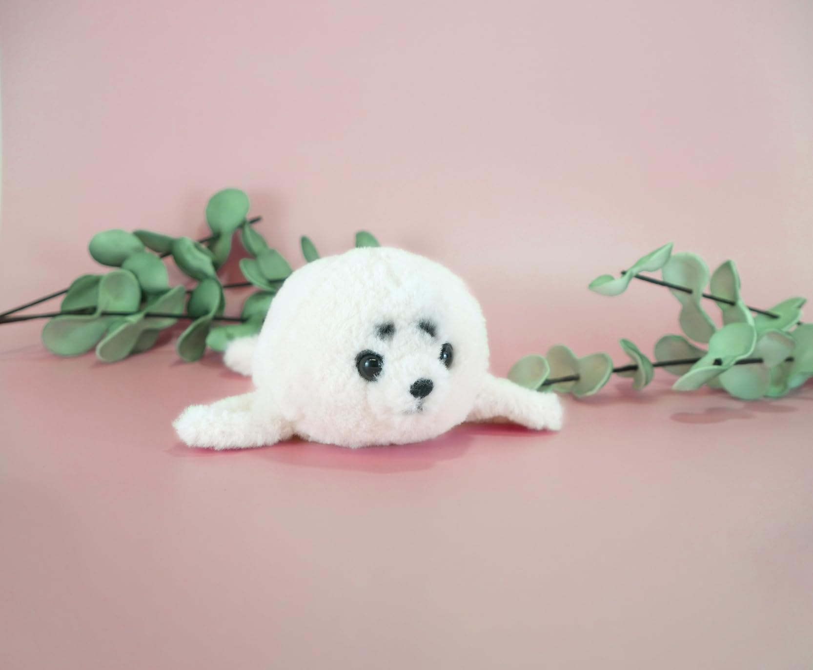 Amazon.co.jp: サンレモン フラッフィーズ アザラシ S 17×15×19cm