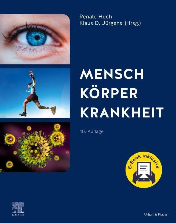 Mensch Körper Krankheit +E-Book: Anatomie Physiologie Krankheitsbilder