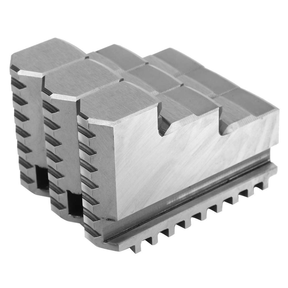 Keenso Wewnętrzny Zestaw Szczęk o Wysokiej Twardości dla Tokarki CNC - 3 szt. K11-200 8 -calowy Chuck