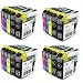 Produktbild 20x Office Channel24 Tintenpatronen kompatibel zu Brother LC123 LC125 LC121 für Brother MFC-J470DW / MFC-J650DW / MFC-J870DW /DCP-J132W / DCP-J152W / DCP-J172W / DCP-J552DW / DCP-J752DW / DCP-J4110DW / MFC-J245 / MFC-J4410DW / MFC-J4510DW / MFC-J4610DW / MFC-J4710DW / MFC-J6520DW / MFC-J6720DW / MFC-J6920DW