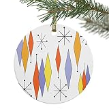 2022 Christmas Ornaments Xmas Tree Hanging Ornaments, Geometric Ornaments Gift for Friend Family Hol