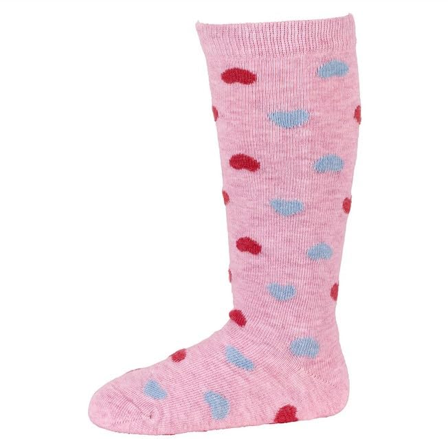 Pink Marled Knee Socks, 3-Pack for Girls4