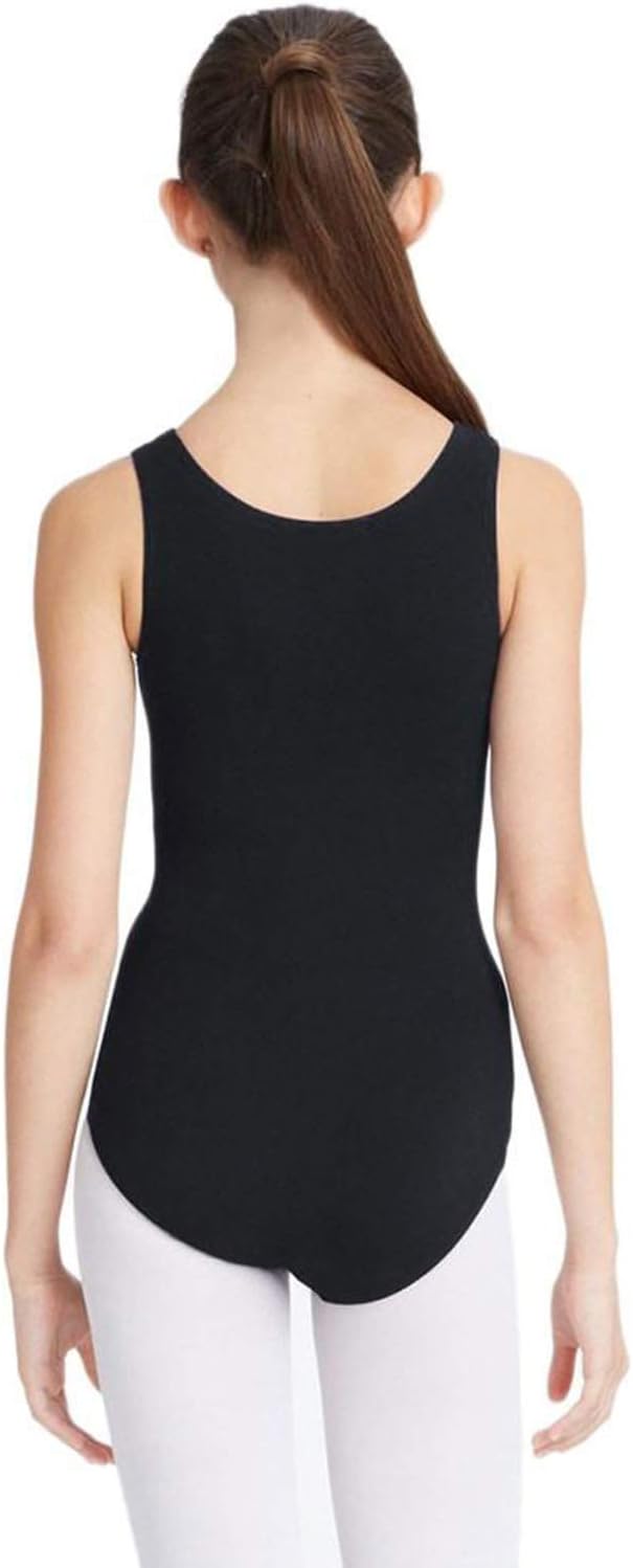 Capezio Dance Women's High Neck Tank Leotard,Black,US XL