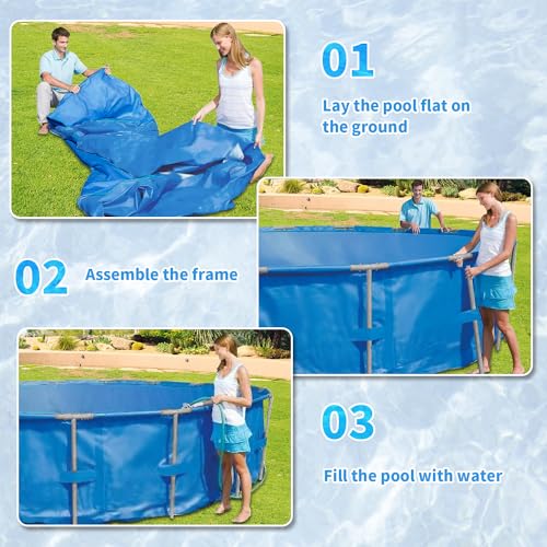 Olymsold 15FTX36INCH SWIMMING POOL Metal Frame Swimming Pool thumb #5