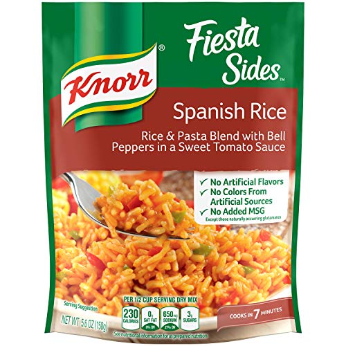Image of Knorr Fiesta Rice Side Dish, Spanish Rice, 5.6 oz (Pack of 12)