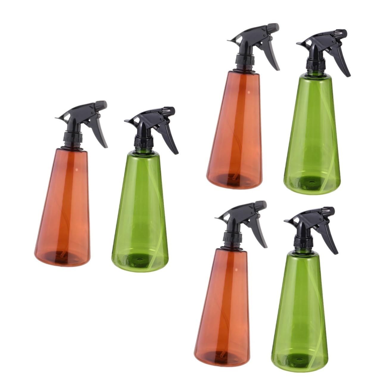 Milisten 6piezas Botella Pulverizadora De Agua Mini Rociador Para Plantas Diseño Portátil y Ligero Para Riego Limpieza y Peluquería Capacidad Transparente
