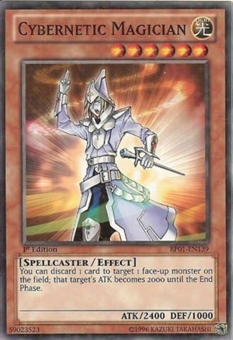 YU-GI-OH! - Mago Cibernético (BP01-EN139) - Battle Pack: Epic Dawn - 1ª Edición - Starfoil Rare