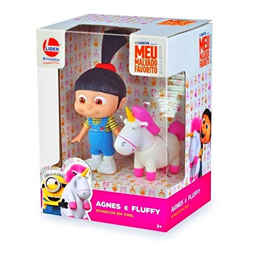 Bonecos Vinil Meu Malvado - Agnes, Minions, Lider Brinquedos