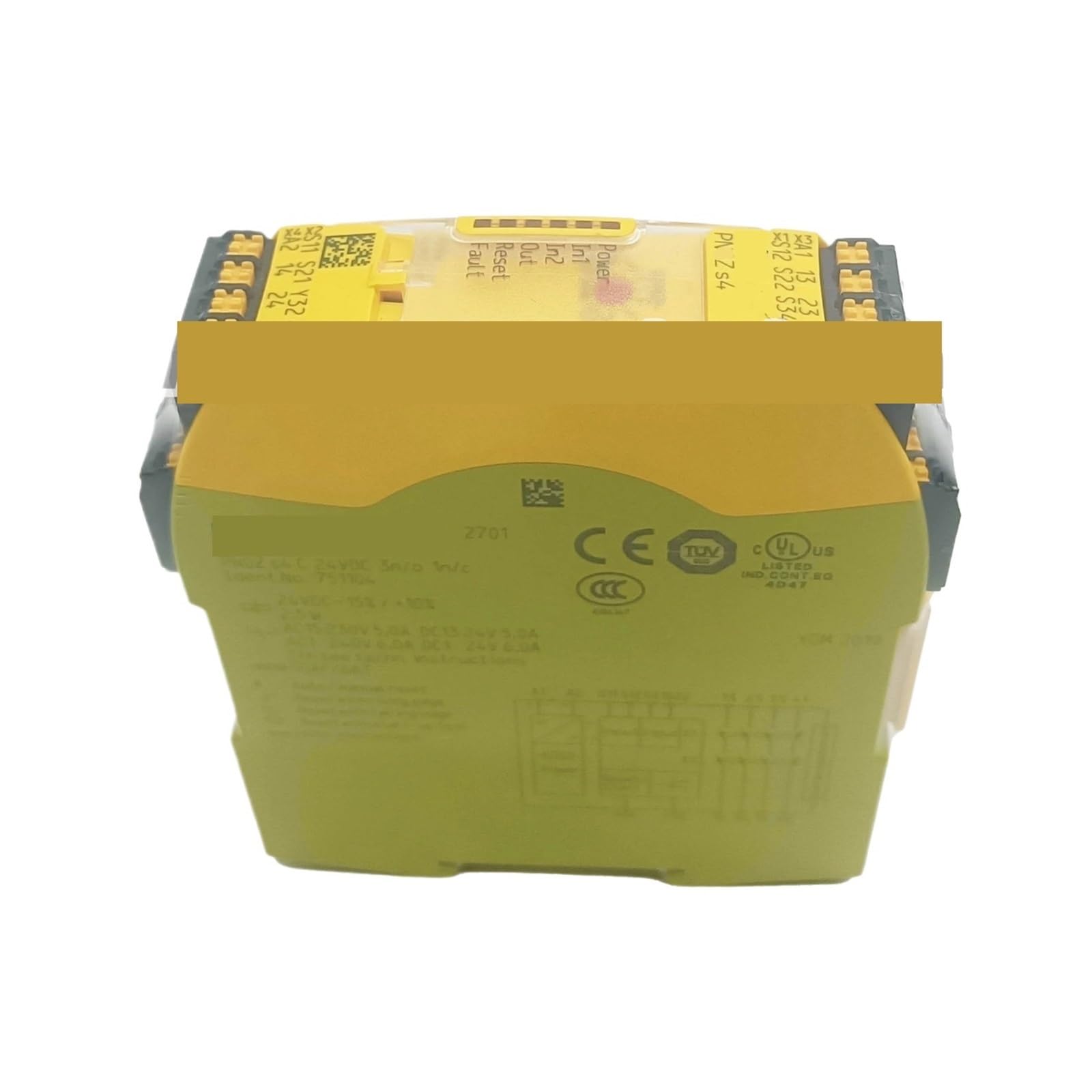 ZVQYSGIW 751104 SRelay 24 VDC 3PST-NO PNOZ s4 6A
