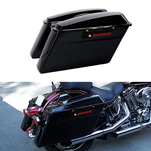 Alforjas duras para moto TCMT negro miniatura 3