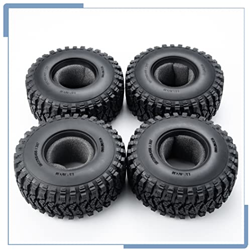 Pneus RC crawler 2.2 caoutchouc 125mm 1/10 SCX10 RR10 D90 - 6