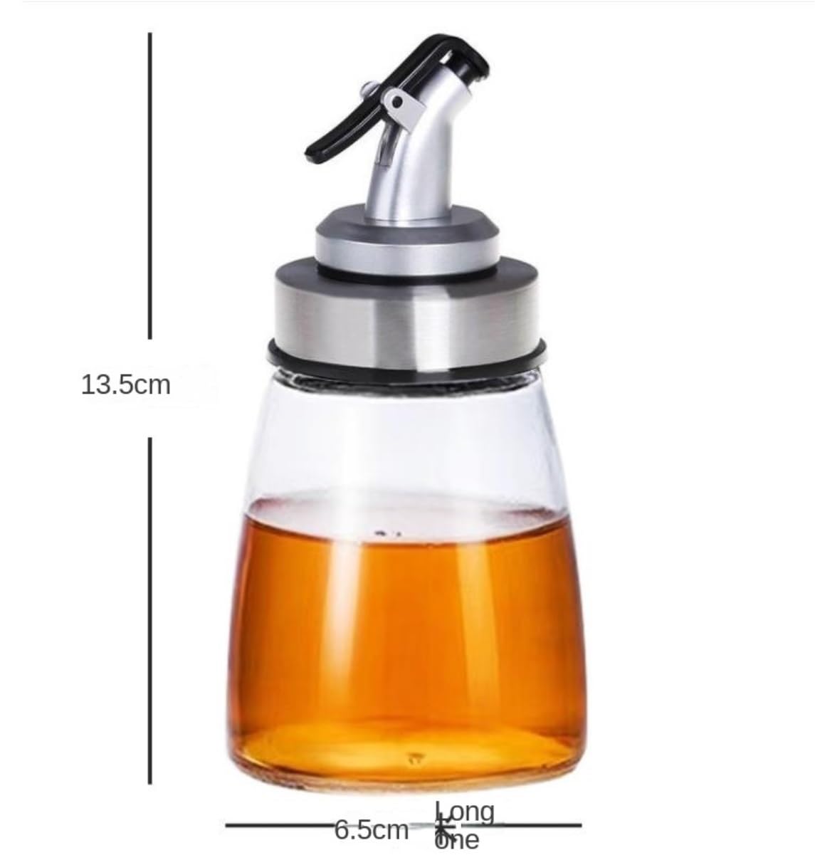 Dispenser per Salsa di Soia 3 Pezzi Set Di Bottiglie Di Olio E Aceto Contenitore Di Salsa Di Soia E Aceto For La Cucina Contenitore Dell'olio