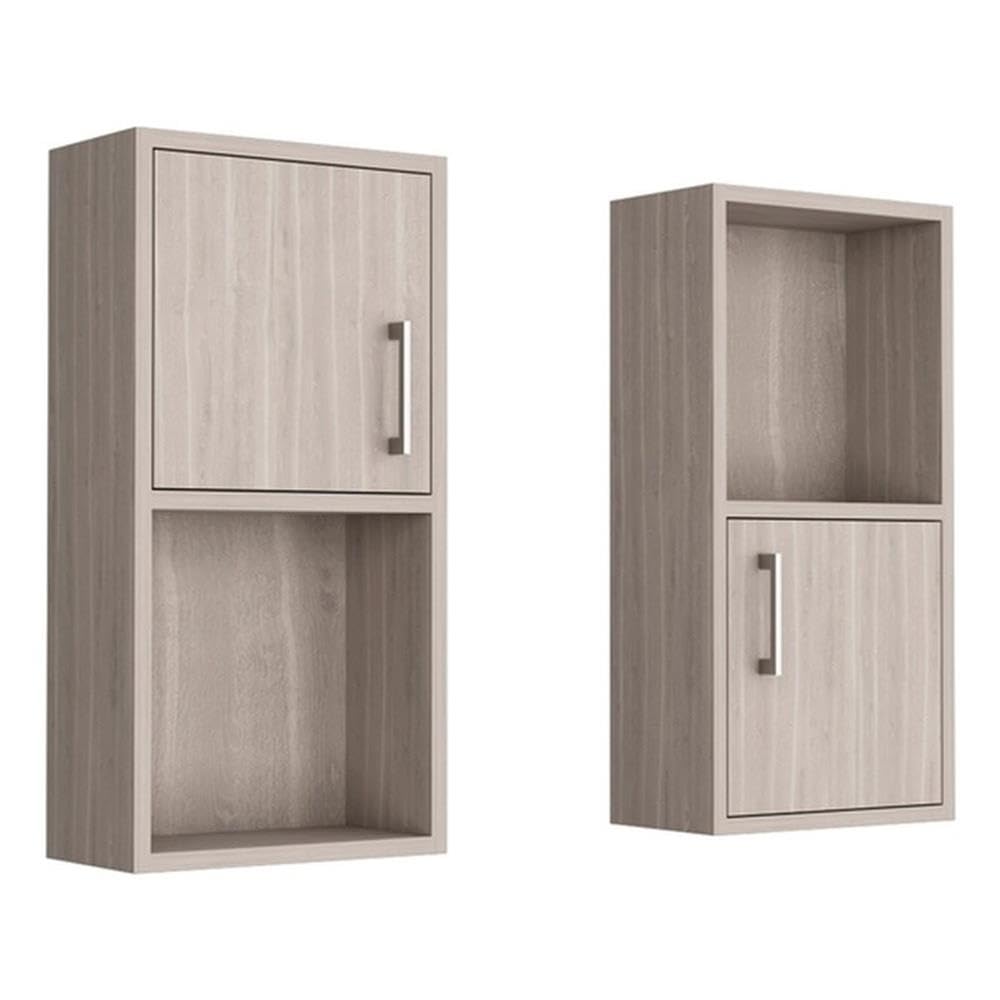 Tuhome Oba Medicine Cabinet Beige Engineered Wood