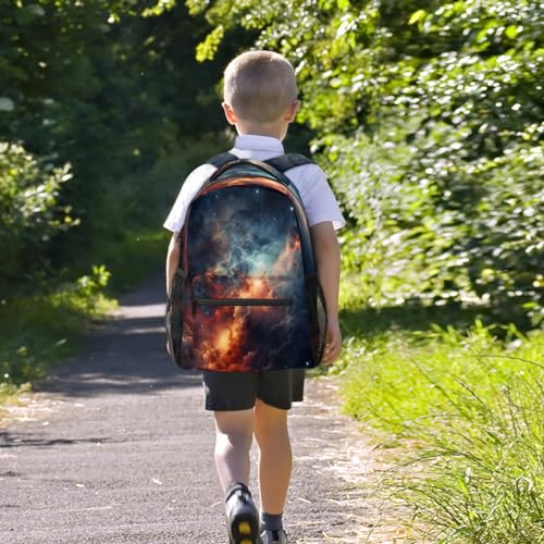 Sac à dos école et randonnée imprimé nébuleuse pour ordinateur - 7