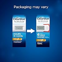 Vista 8 de Clearblue Prueba de embarazo digital temprana, detección temprana en casa prueba de embarazo, 3