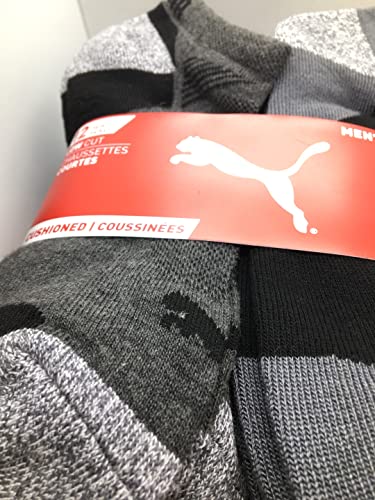 PUMA Mens No Show Low Cut Moisture Control Sport Socks4