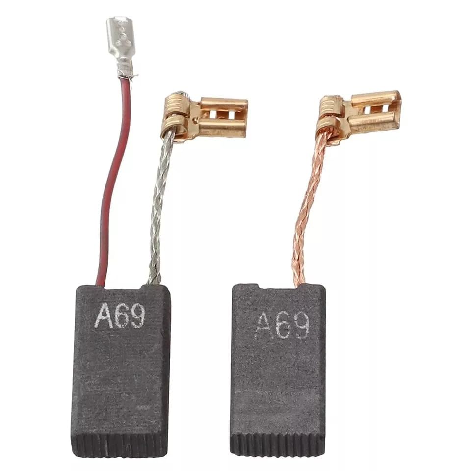 XhWser #1617014135-2PK - Paquete de 2 cepillos de carbono para martillo GBH5-40DE GSH 5-CE GSH 5 E GBH7-45DE GBH7-45D Piezas de repuesto duraderas para Bosch