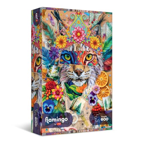 Flamingo by Trefl, Tableau inspirant – Puzzle de 600 pièces