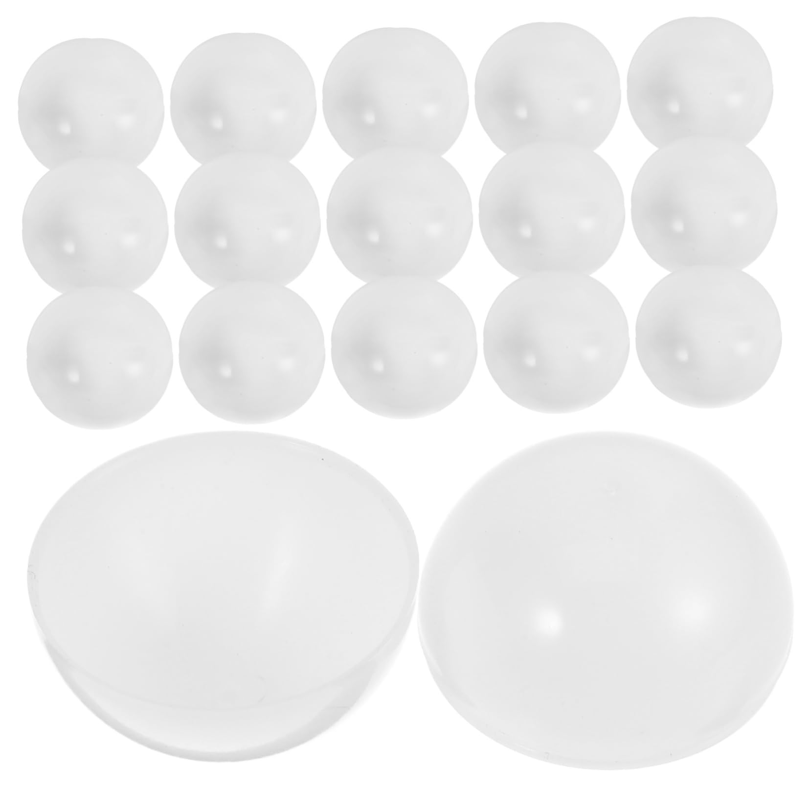 Garneck Reusable Openable Balls 4cm Size No Stuffing Perfect for Party Games Raffles