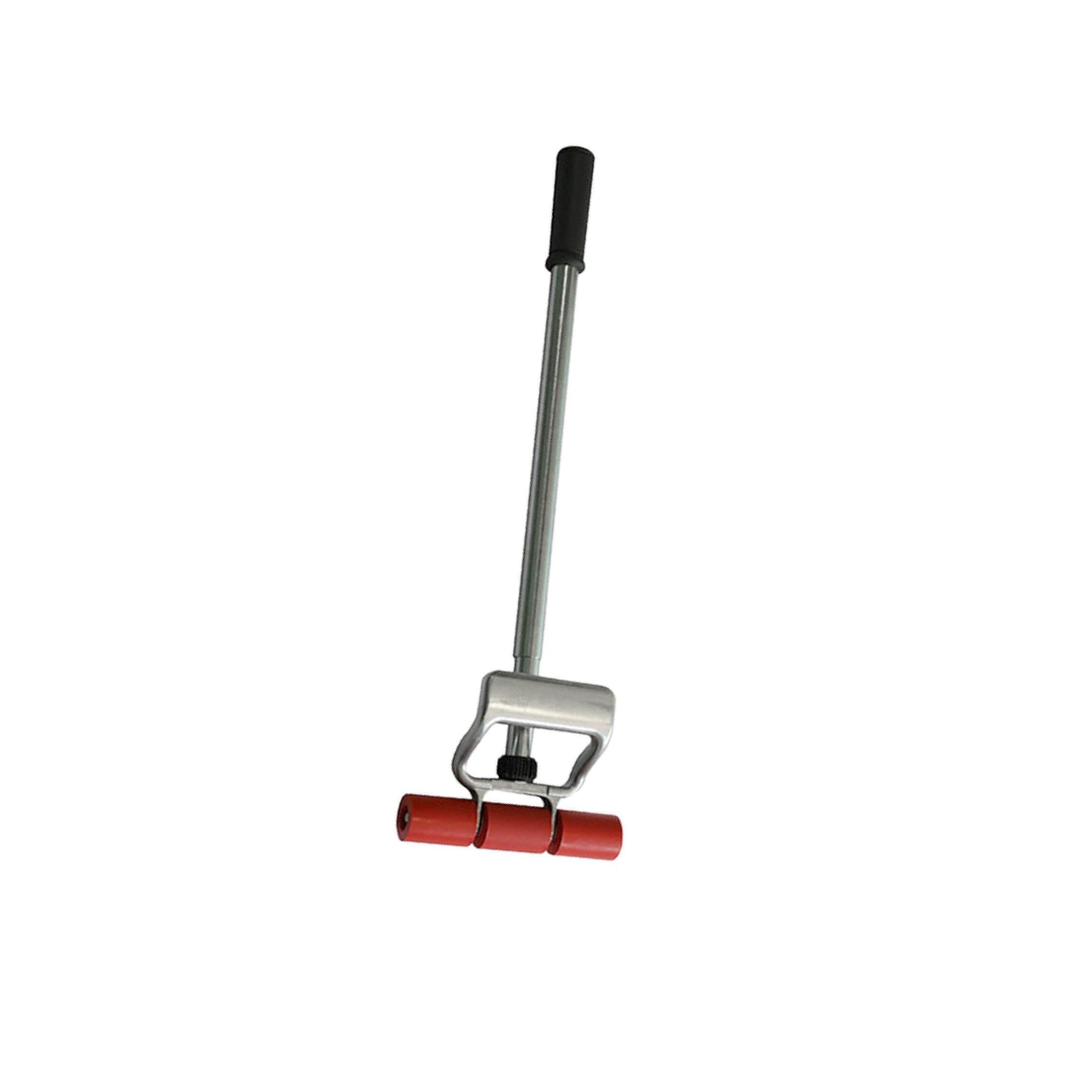 Asta di prolunga telescopica con rullo per impieghi gravosi per dipingere pareti e pavimenti, lunghezze flessibili da 17 a 21 pollici, rullo per pittura telescopico per