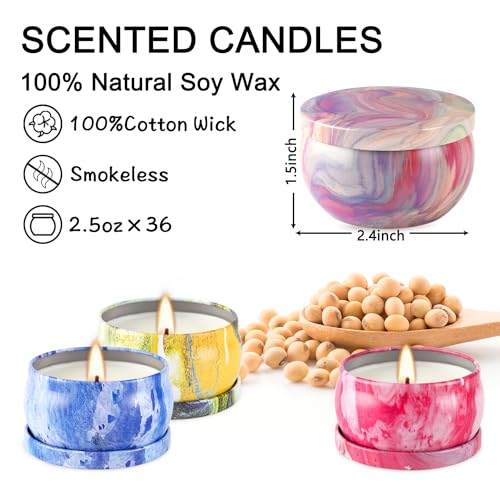 36-Pack-Scented-Candles-Gift-Set-for-Woman-Jar-Candle-25-oz-Soy-Wax-Tin-Candle-Ideal-Gift-for-Travel-Home-Decor