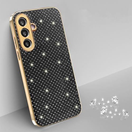 Coque Samsung Galaxy A06 silicone souple anti-choc paillettes strass