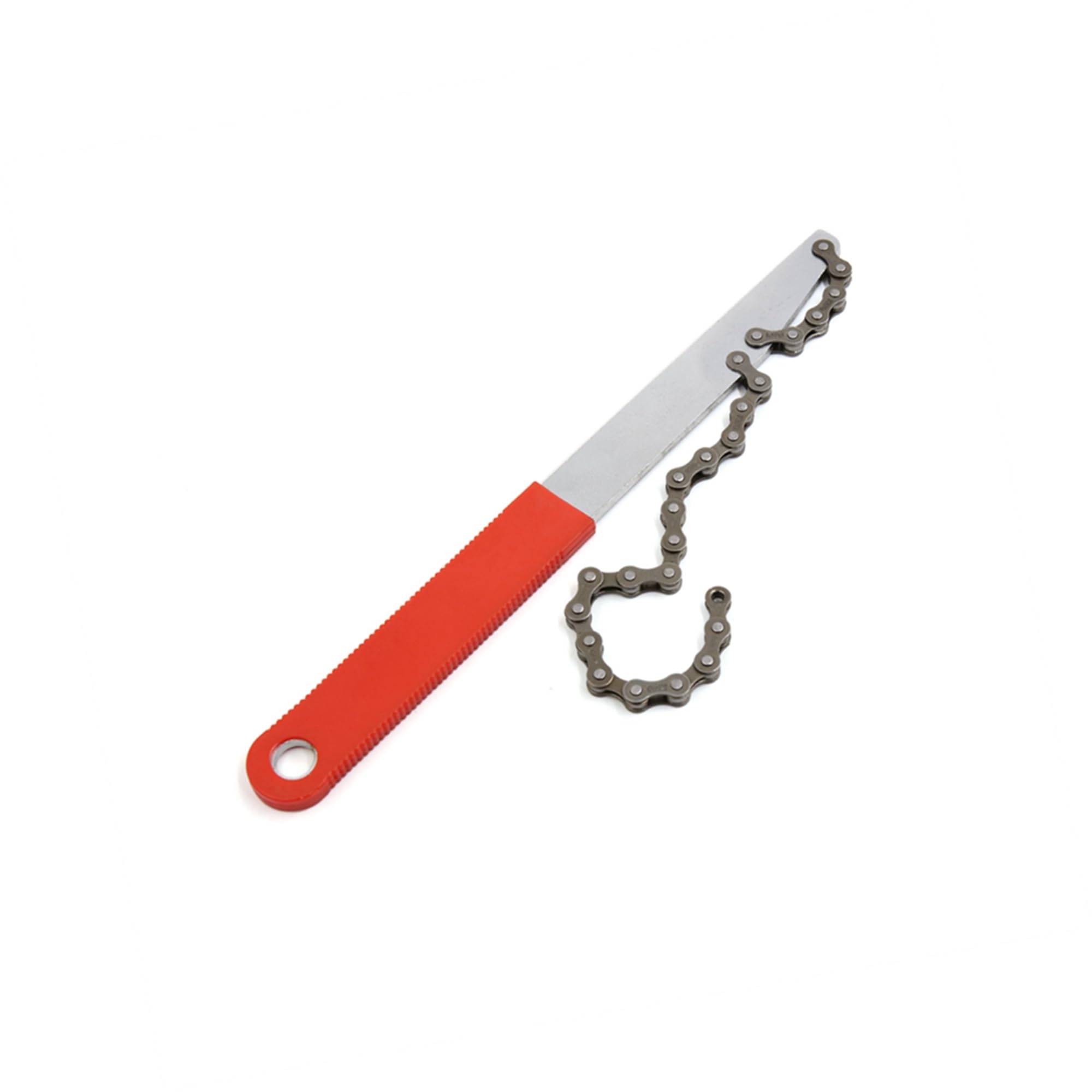 A ABSOPRO Bike Cassette Remover Wrench Sprocket Chain Whip Flywheel Fixed Tool Item Replacement